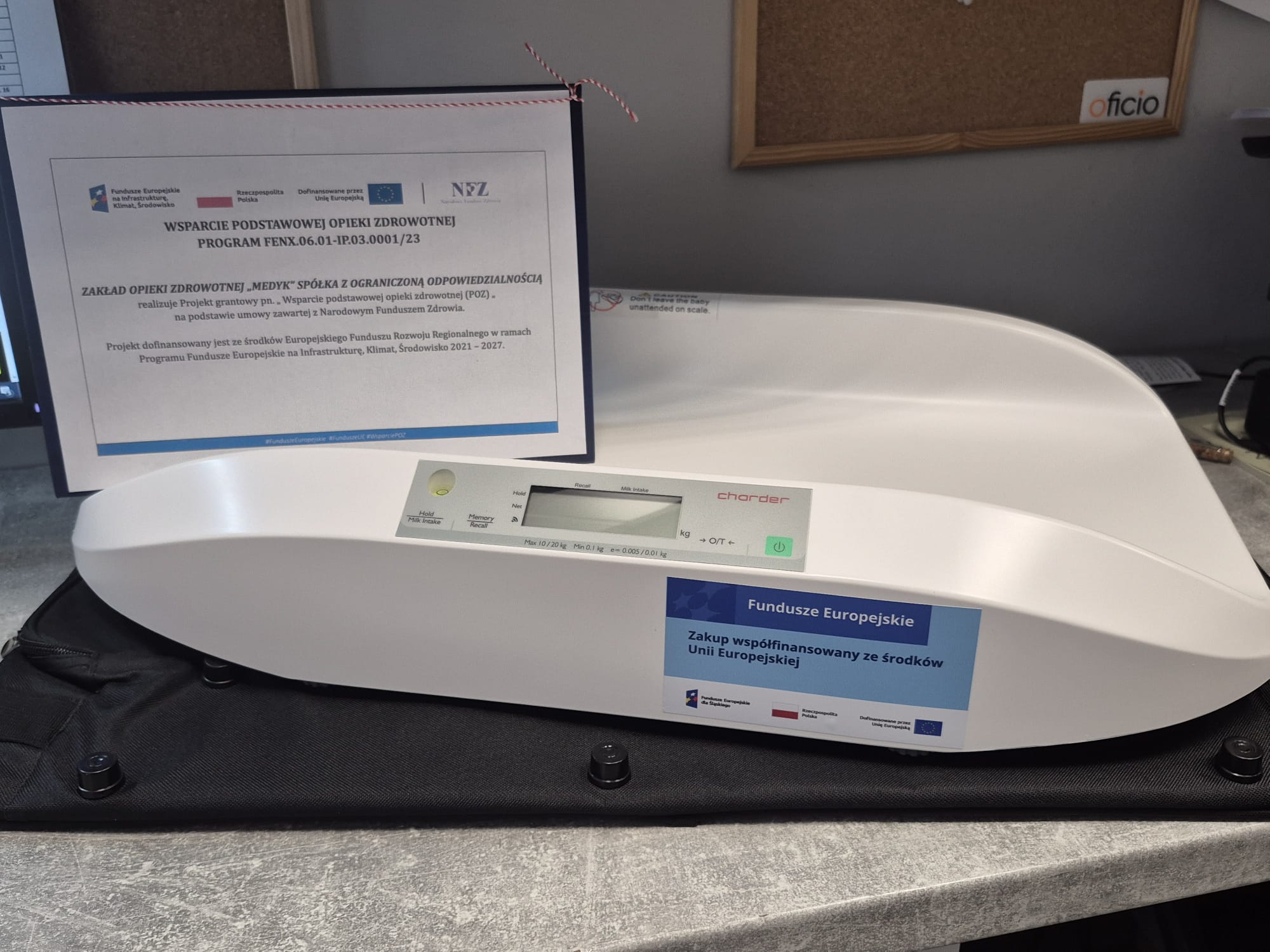 Waga medyczna dla niemowląt